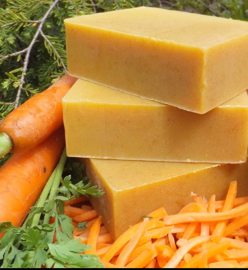 Carrot Glow Soap with Goat Milk & Vitamin E